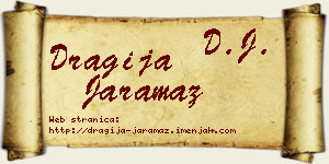 Dragija Jaramaz vizit kartica